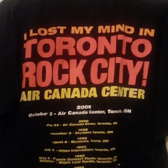 Vintage rock and roll kiss band tee shirt 2009 ILost my mind in Toronto Rock cit - Picture 7 of 8